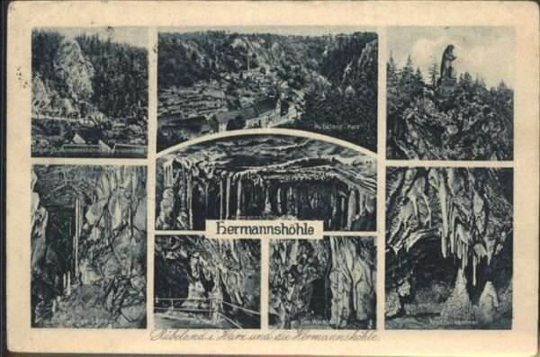 Hoehlen Caves Grottes Hermannshöhle Rübeland Tropfstein
