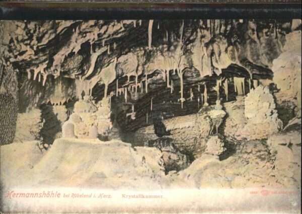 Hoehlen Caves Grottes Hermannshöhle Tropfstein Krystallkammer