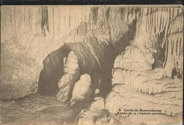 Hoehlen Caves Grottes Grotte de Remouchamps Tropfstein
