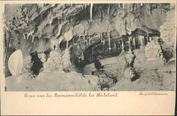 Hoehlen Caves Grottes Hermannshöhle Krystallkammer Rübeland T