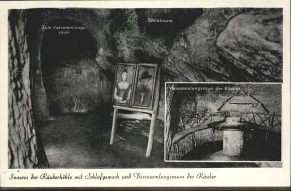 Hoehlen Caves Grottes Räuberhöhle Leichtweisshöhle