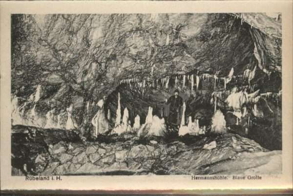 Hoehlen Caves Grottes Rübeland Hermannshöhle Blaue Grotte Tro