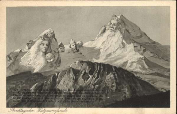 Maerchen Sagen Berggesichter Watzmann Berchtesgaden