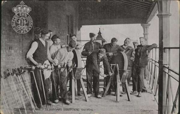 Regimente Queens Own Hussars 7 Schwerter