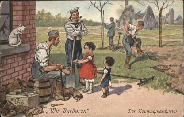 Thiele Arthur Barbaren Kompagnieschuster Kinder Pfeif