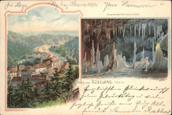 Hoehlen Caves Grottes Rübeland Tropfstein