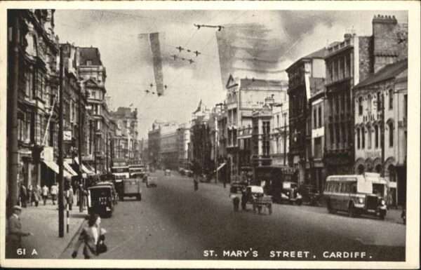 Cardiff Wales St. mary`s Street