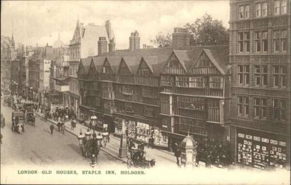 London Old Houses
Staple Inn
Holborn