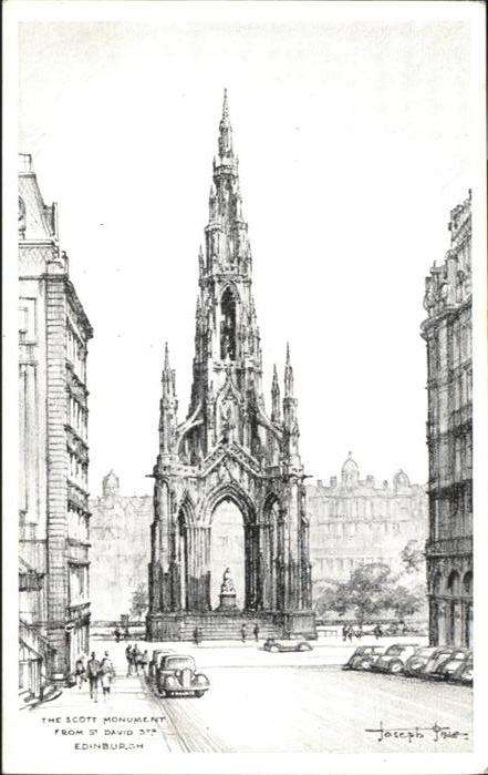 Edinburgh Scotland Scott Monument