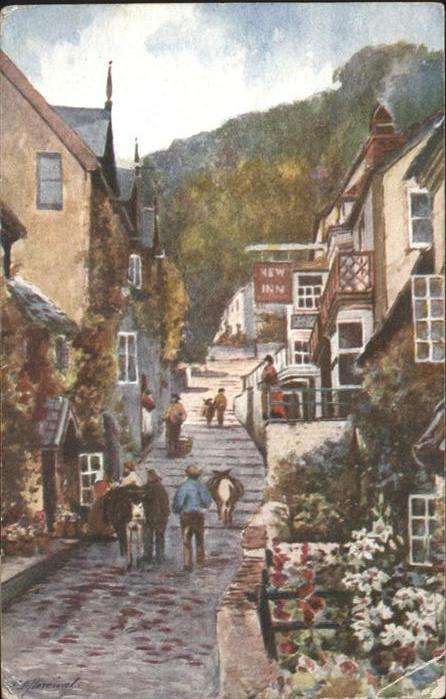 Clovelly High Street