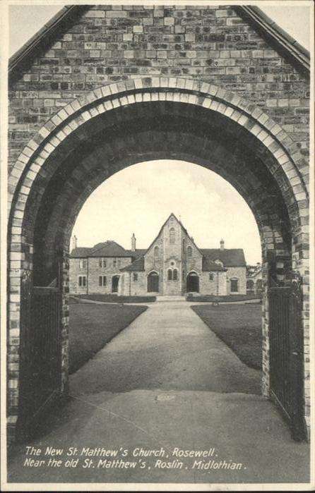 Midlothian Scotland Rosewell New St. Mathew`s Church
Rosli