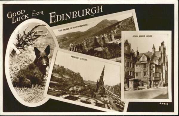 Edinburgh Scotland princes Street John Knock`s House, Pala