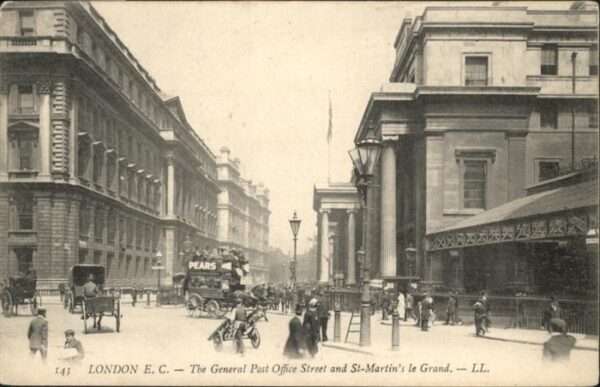 London General Post Office
St- martin`s Le Gr