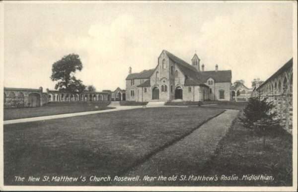 Midlothian Scotland New St. Mathew`s Church
Rosewell Rosli