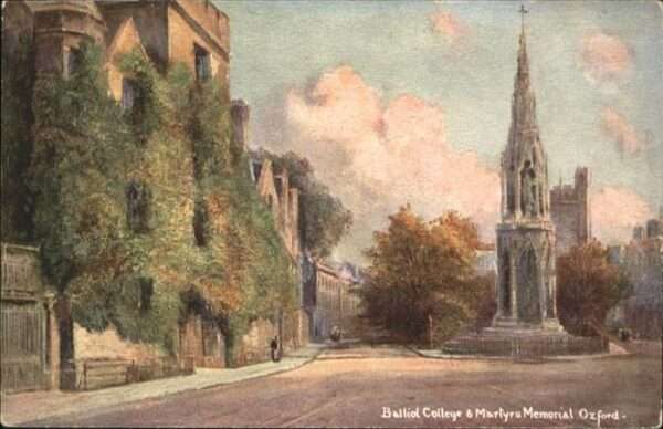 Oxford Oxfordshire Balliol College
Martyrs Memorial