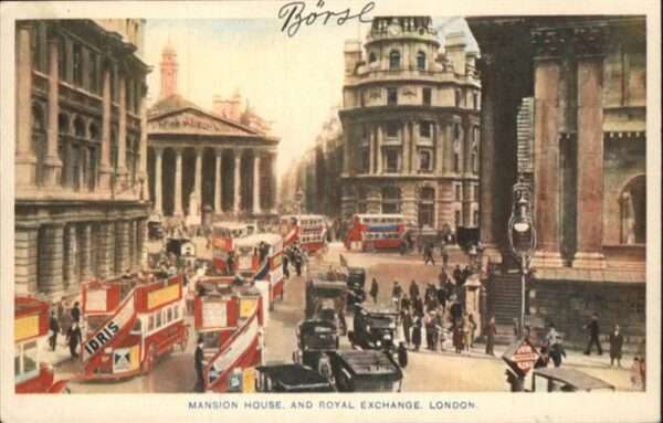 London Mansion House
Royal Exchange