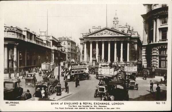 London Bank of England
Royal Exchange
