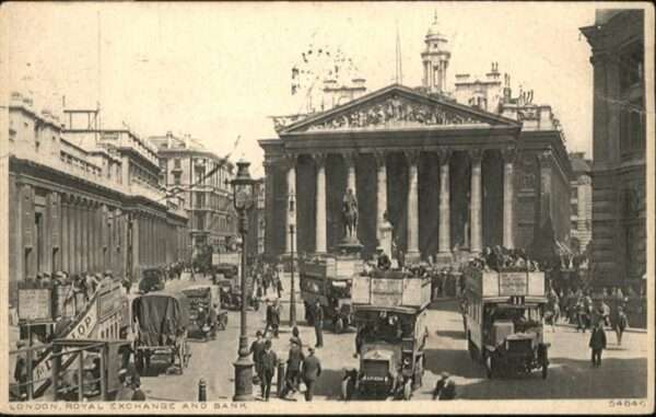 London Royal Exchange
Bank of England