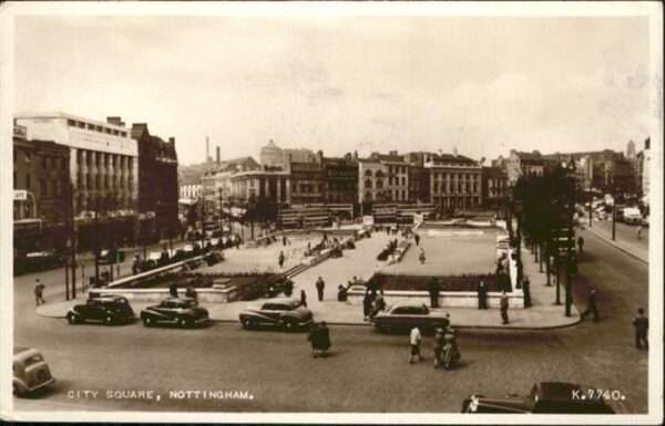 Nottingham UK City Square
