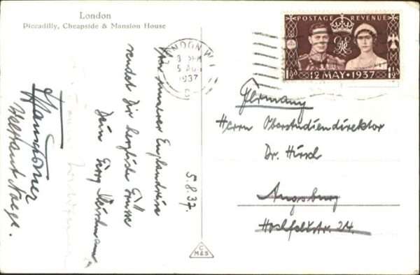 London Piccadilly
Cheapside
Mansion House – Bild 2