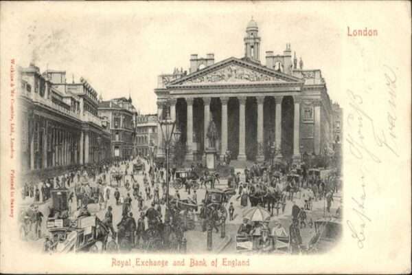 London Royal Exchange
Bank of England