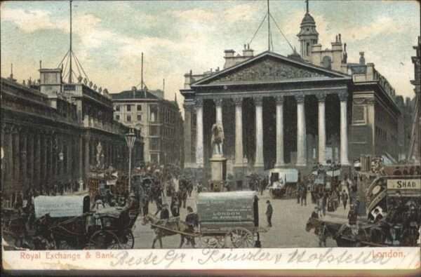 London Royal Exchange
bank of England