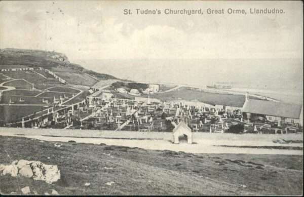 Llandudno Wales St. Tudno`s Churchguard
Great Orme