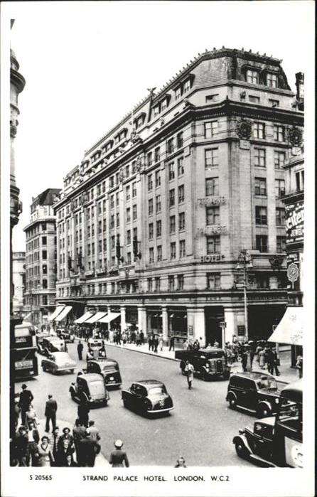 London Strand Palace Hotel