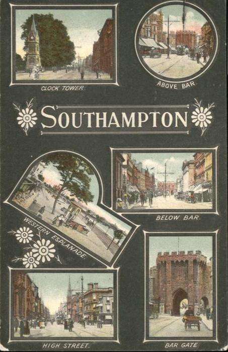 Southampton Clock Toner
Bar Gate
High Street