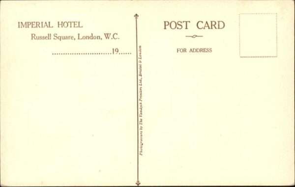 London Imperial Hotel
Russell Square – Bild 2