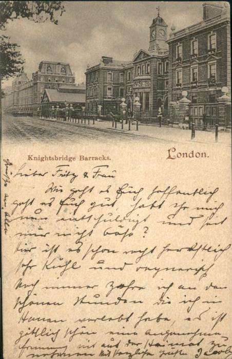 London Knightbridge Barracks