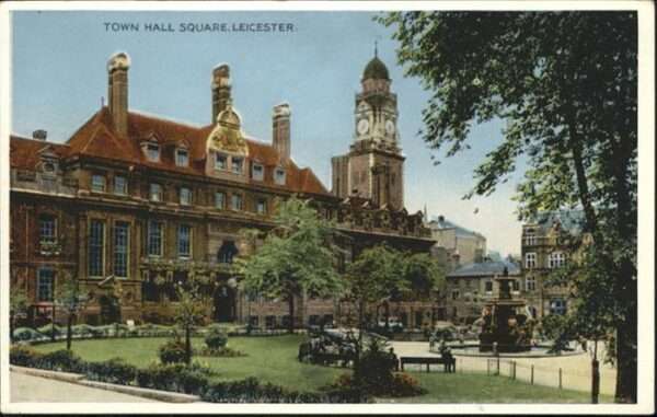 Leicester United Kingdom Town Hall Square