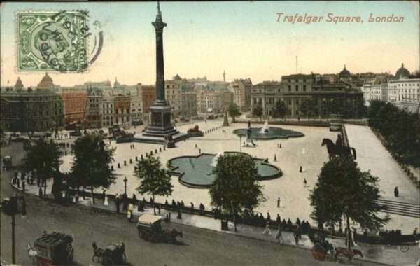 London Trafalgar Square Kutsche