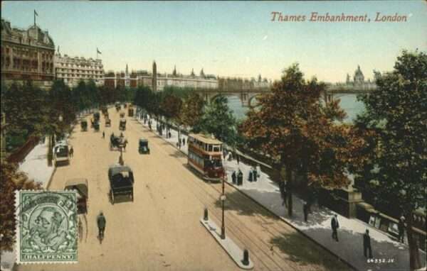 London Thames Embabkment Kutsche