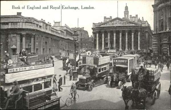 London Bank of England Royal Exchange Kutsche