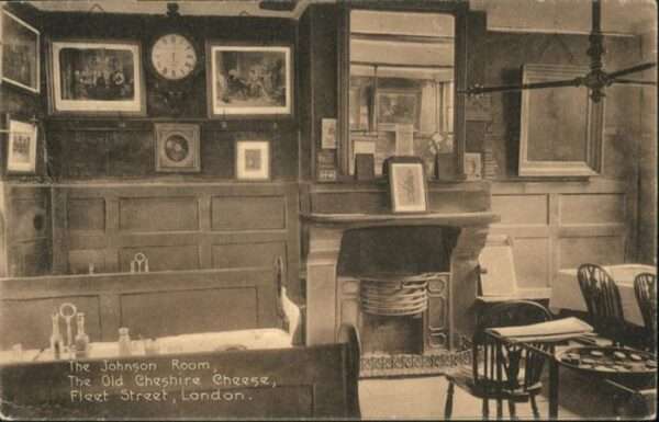 London Johnson Room Old Cheshire Cheese Fleet