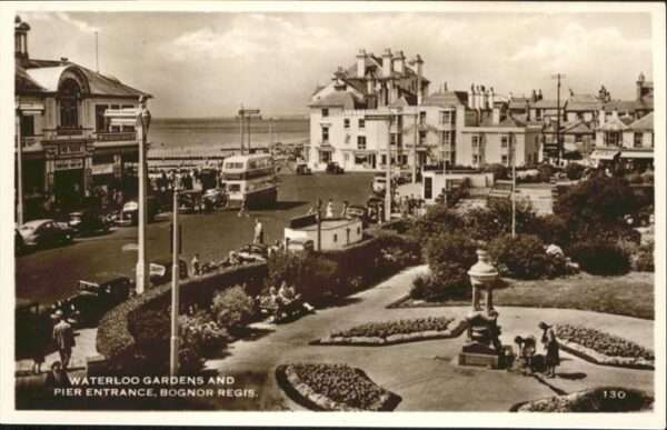 London [?] Waterloo Gardens Pier