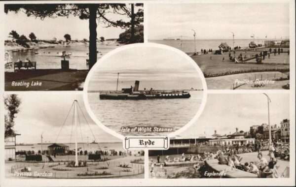Ryde Boating Lake Esplanade Schiff