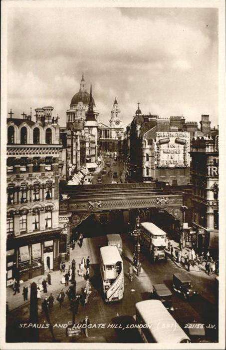 London St Pauls Ludgate Hill
