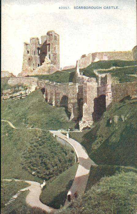 Scarborough UK Castle