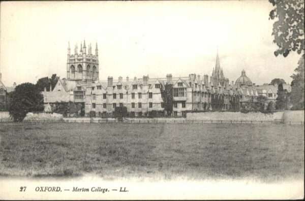 Oxford Oxfordshire Merton College