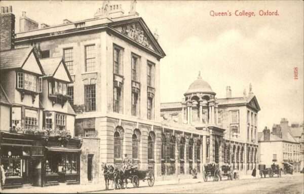 Oxford Oxfordshire Queens College Kutsche
