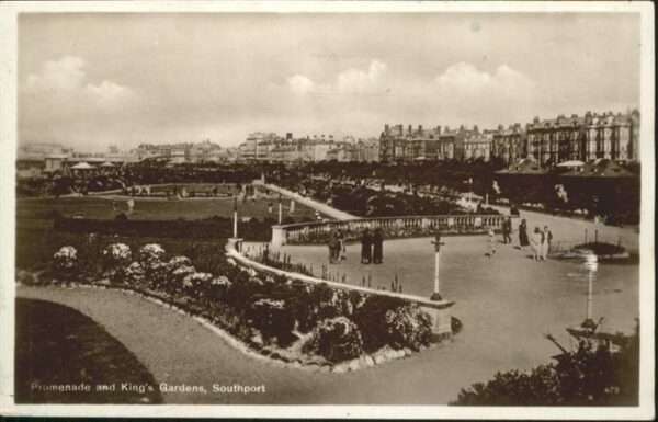 Southport UK Promenade Kings Gardens