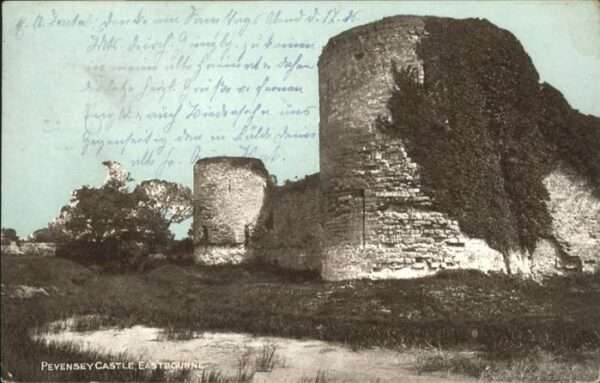 Eastbourne Sussex Pevensey Castle