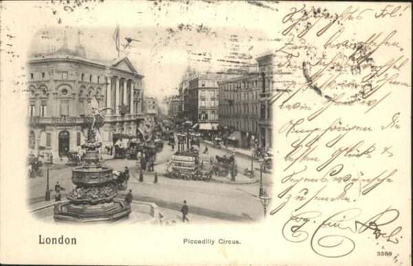 London Piccadilly Circus Kutsche