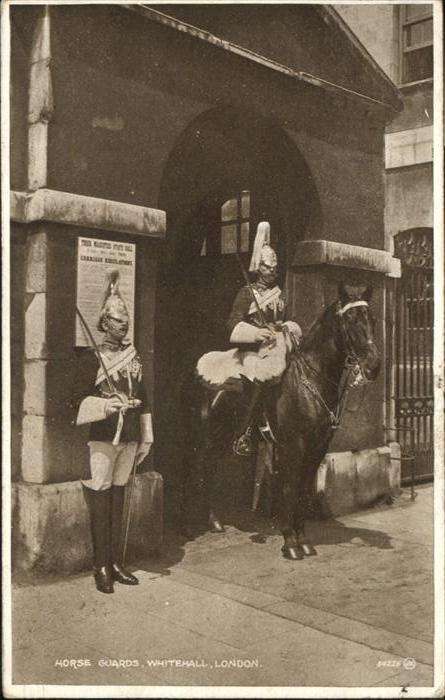 London Horse Guards Whitehall