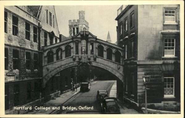 Oxford Oxfordshire Hertford College Bridge