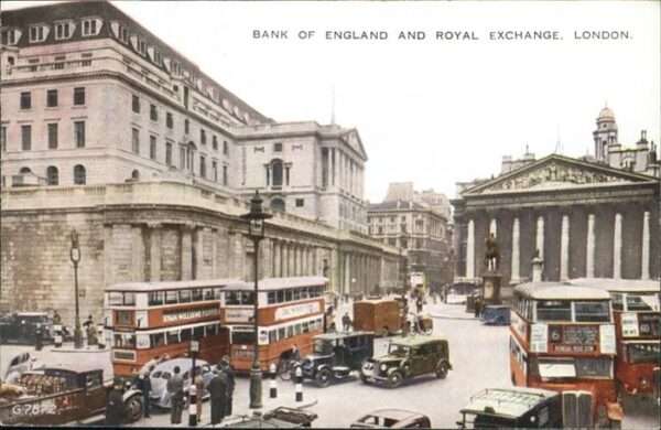 London Bank of England Royal Exchange