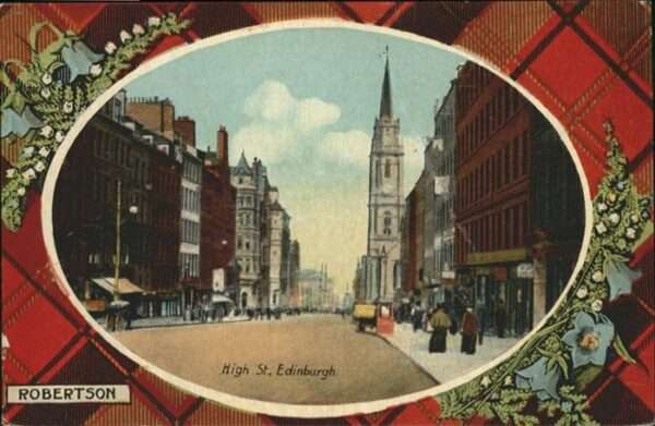 Edinburgh Scotland Robertson