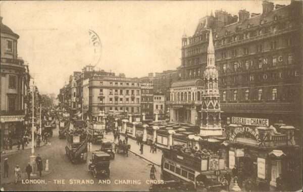 London Charing Cross Kutsche Bureau Change